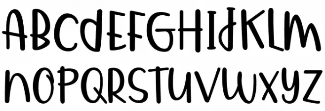 Qiyoshi Font UPPERCASE