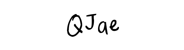 QJae फ़ॉन्ट