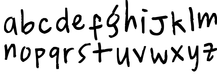 QJae Font LOWERCASE