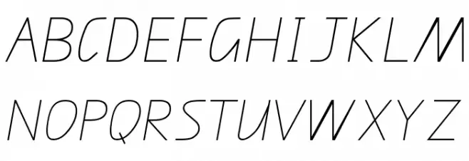 QLD Handwriting Font Fonte MAIÚSCULAS