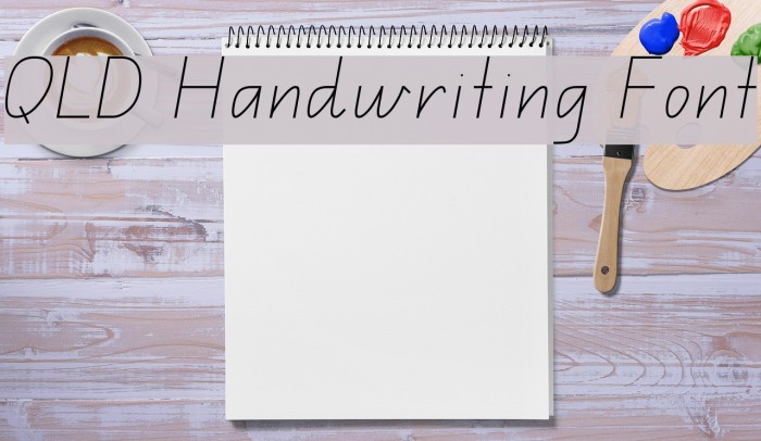 Download Qld Handwriting Font Font Ffonts Net SVG Cut Files