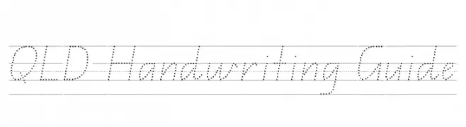 QLD Handwriting Guide 