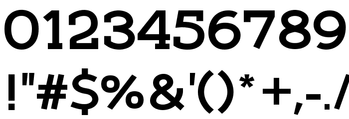 Qlarendon Bold Font OTHER CHARS