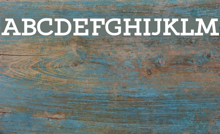 Qlarendon Bold Font examples