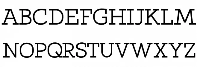 Qlarendon Schriftart Groß