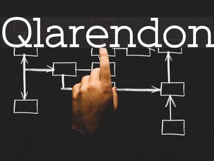 Qlarendon Font examples