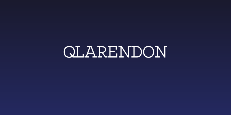 Qlarendon Social Header
