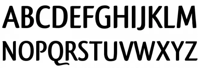 Qlassik Bold フォント 大文字