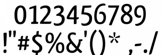 Qlassik Medium Font OTHER CHARS