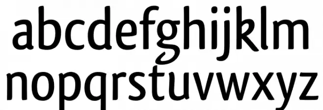 Qlassik Medium Caratteri MINUSCOLO