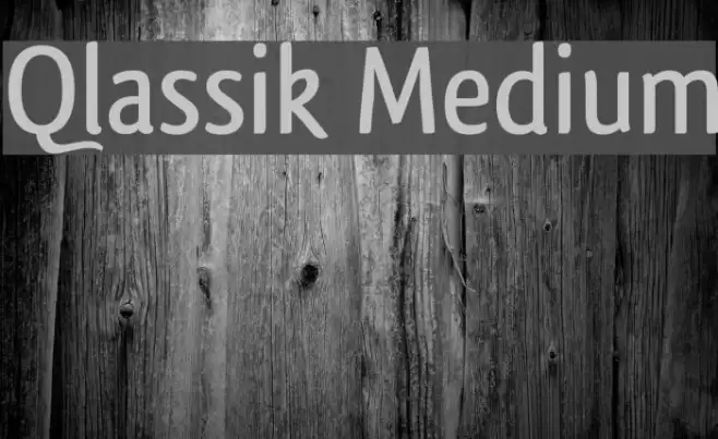 Qlassik Medium Polices examples