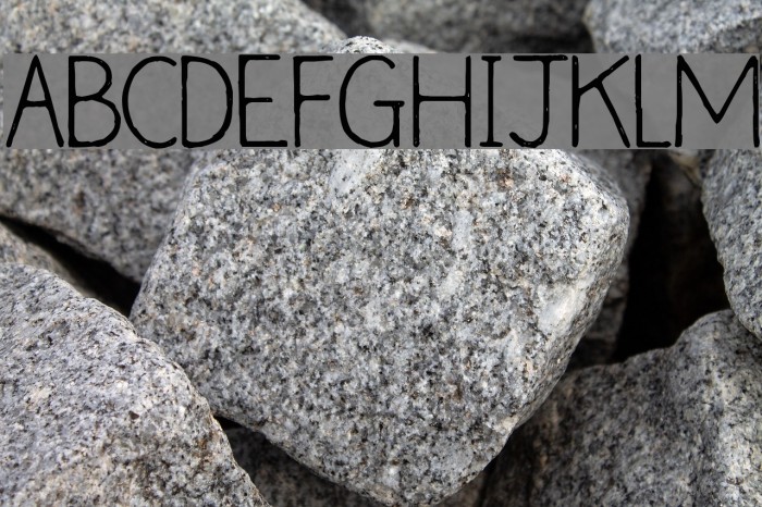 Qlinickle Font examples