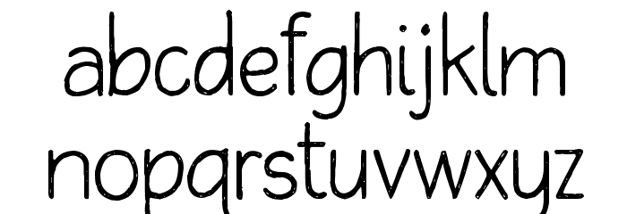 Qlinickle Font LOWERCASE