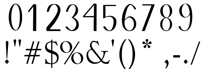Qlinsey Font OTHER CHARS