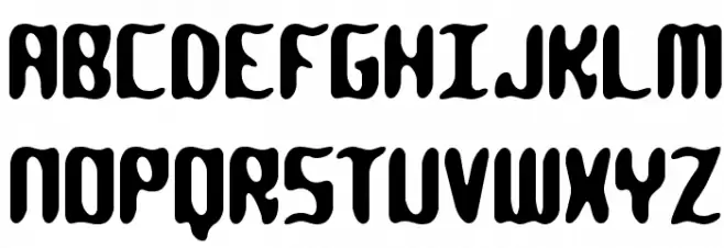 Qlumpy BRK Schriftart Groß