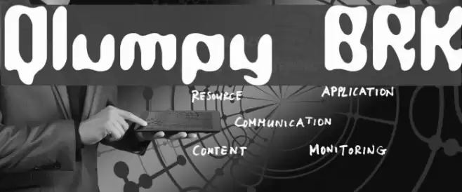 Qlumpy BRK Font examples