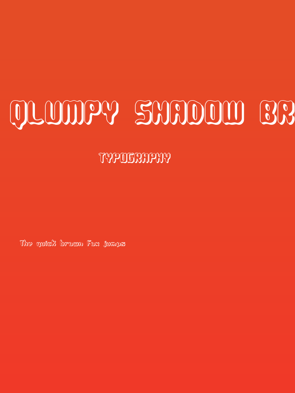 Qlumpy Shadow BRK Poster