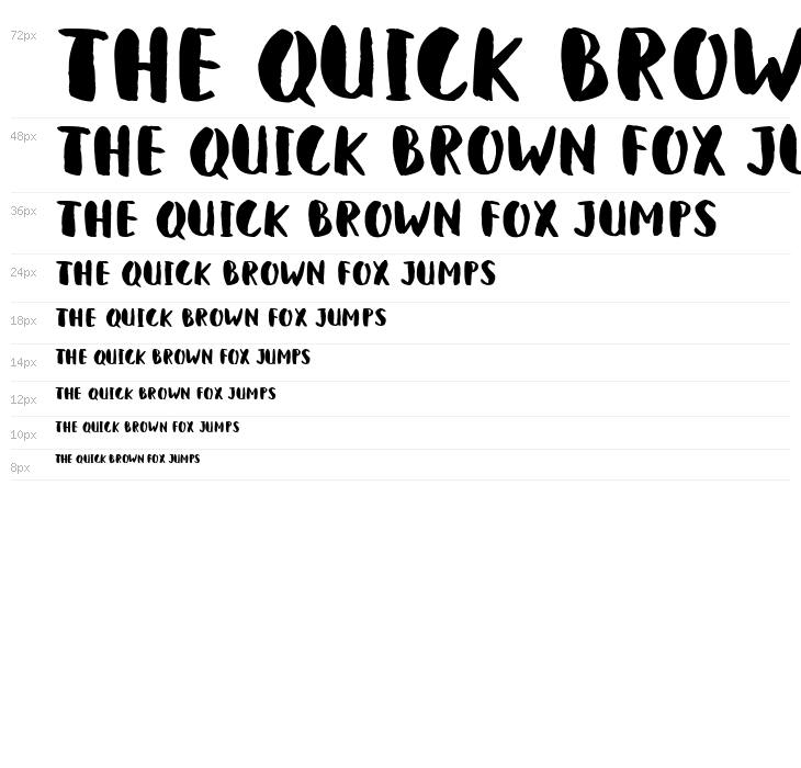 Qlunky Brush Bold Waterfall