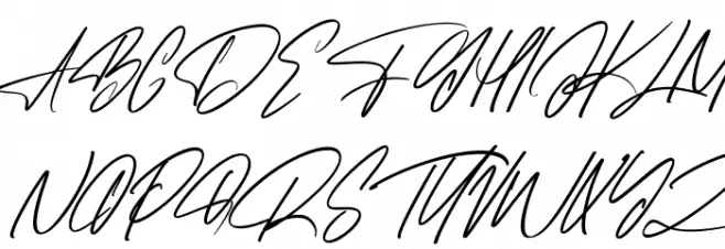 Qobryts Free Regular フォント 大文字