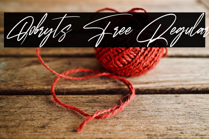 Qobryts Free Regular Example 2