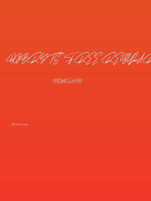 Qobryts Free Regular Poster