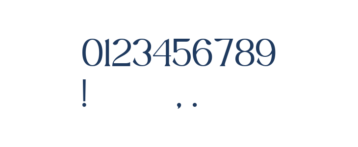 Qochy DEMO Regular Other Characters