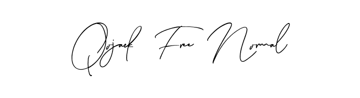 Qojack Free Normal  Free Fonts Download