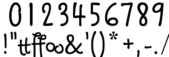 Qokijo Font OTHER CHARS