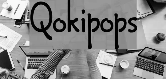 Qokipops Font examples