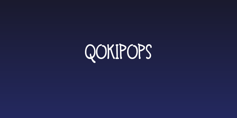 Qokipops Social Header