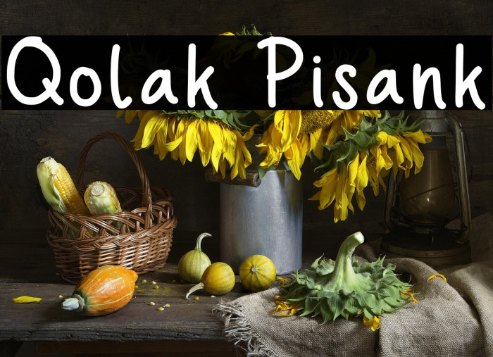 Qolak Pisank Example 1
