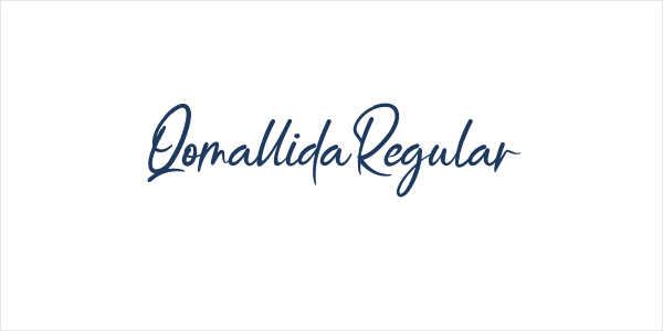 QomallidaRegular Logo