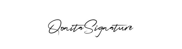 QonitaSignature  Free Fonts Download