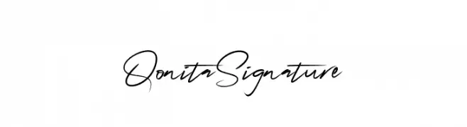 QonitaSignature  Fuentes Gratis Descargar
