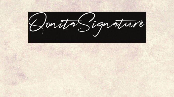 QonitaSignature Example 1