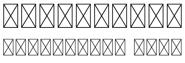 Qoprol Roll Personal Use Font OTHER CHARS