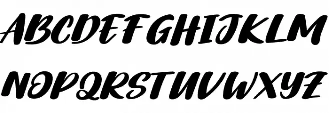 Qoprol Roll Personal Use Schriftart Groß