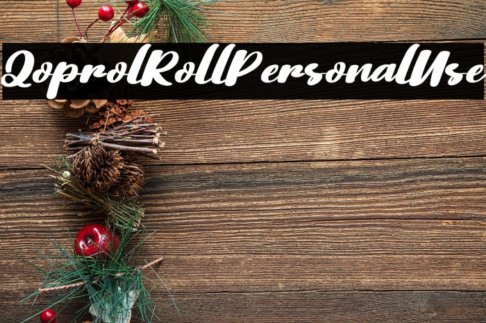 QoprolRollPersonalUse Example 3