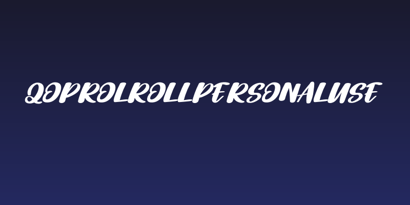QoprolRollPersonalUse Social Header