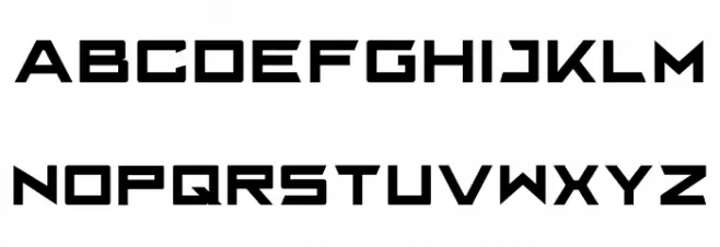 Qore خط أحرف صغيرة