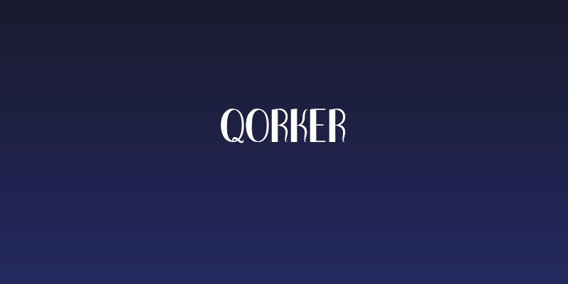 Qorker Social Header