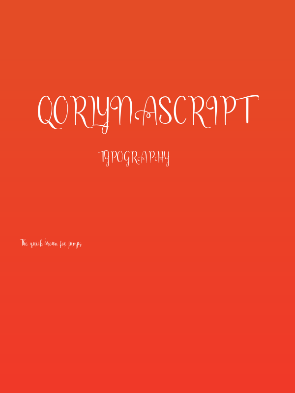 QorlynaScript Poster