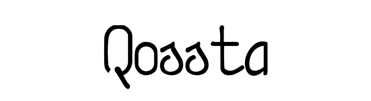 Qossta  font caratteri gratis