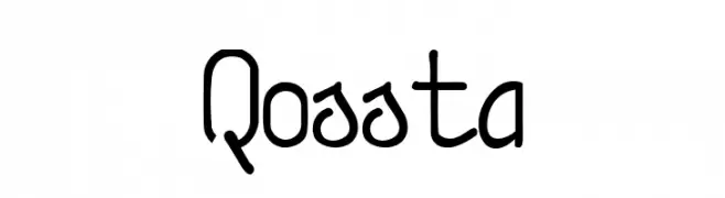 Qossta  Frei Schriftart Herunterladen