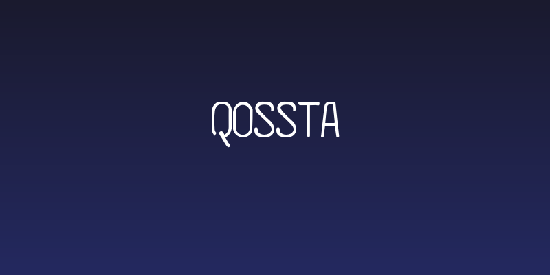 Qossta Social Header