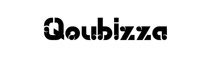 Qoubizza フォント