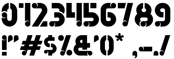 Qoubizza Font OTHER CHARS