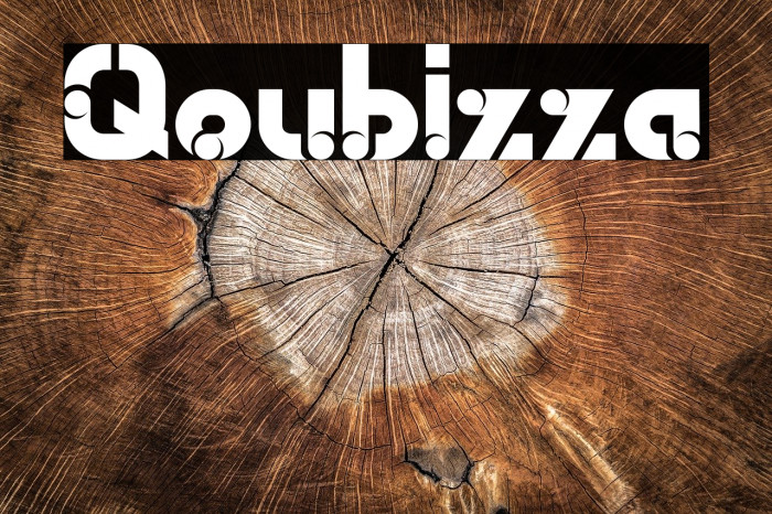 Qoubizza Font examples
