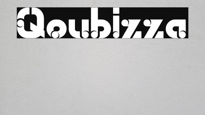 Qoubizza Font examples