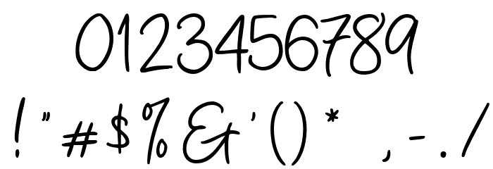 Qournatte Regular Font OTHER CHARS
